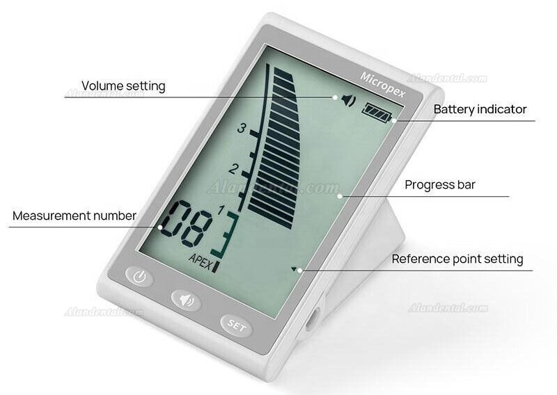 Dental LCD Display Apex Locator Endo Root Canal Meter Micropex